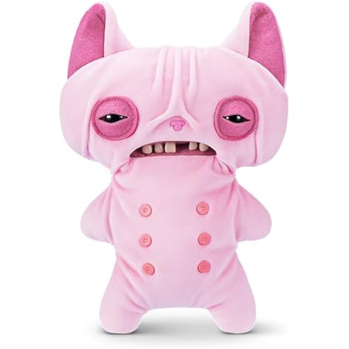 Fuggler Alley Cats 9-Inch Plush Toy (Wrinkle Mcstinkles) by ZURU – Funny Ugly Monster Stuffed Animal with Human-Like Teeth, Collectible Plush for Kids, Tweens, Teens, Adults &amp; Cat-Loving Weirdos