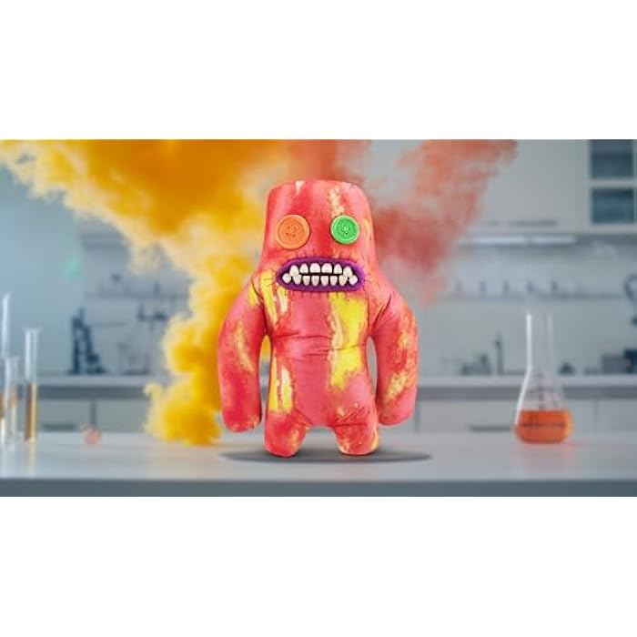 Fuggler Laboratory Misfits by ZURU Funny Ugly Monster, Plush, Collectible, Silly, Toy (Sasquoosh)