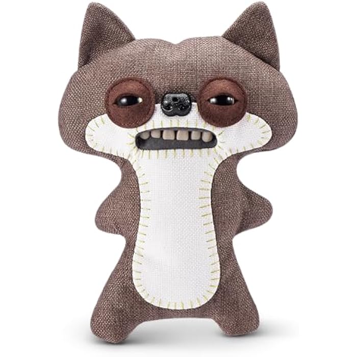 Fuggler Fart Face 9-inch Assortment Series 1 (Suspicious Fox - Chase) by ZURU, Funny Ugly Monster Plush Toy