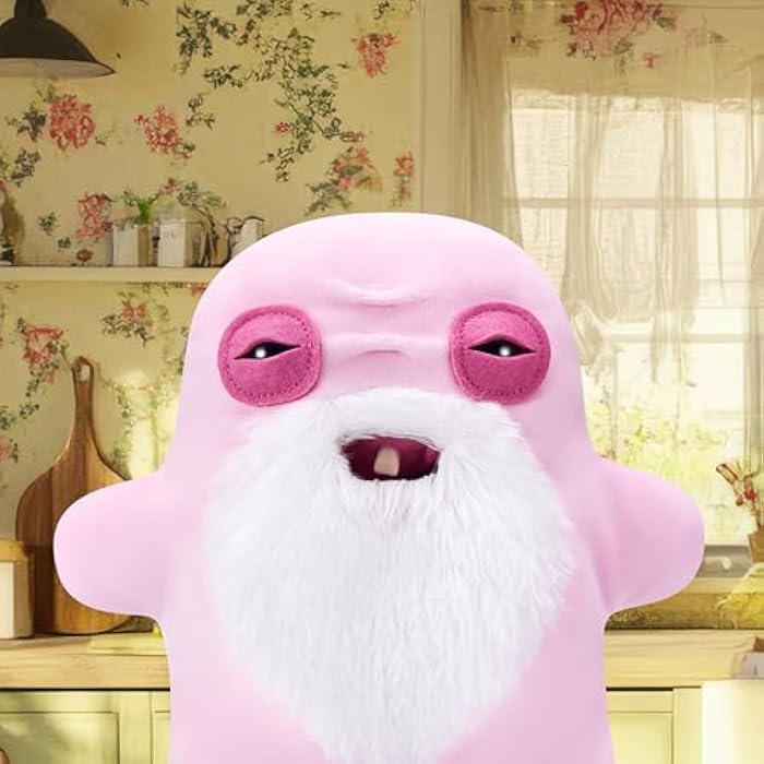 Fuggler Old Fogies 9-Inch Plush Toy (Oogah Boogah) by ZURU – Funny Ugly Monster Stuffed Animal with Human-Like Teeth, Collectible Plush for Kids, Tweens, Teens, Adults &amp; Weird Toy Lovers