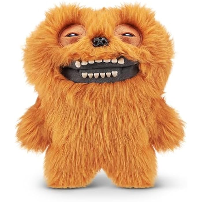 Fuggler Fart Face 9-inch Assortment Series 1 (Count Underoo Mcgoo - Long Pile) by ZURU, Funny Ugly Monster Plush Toy