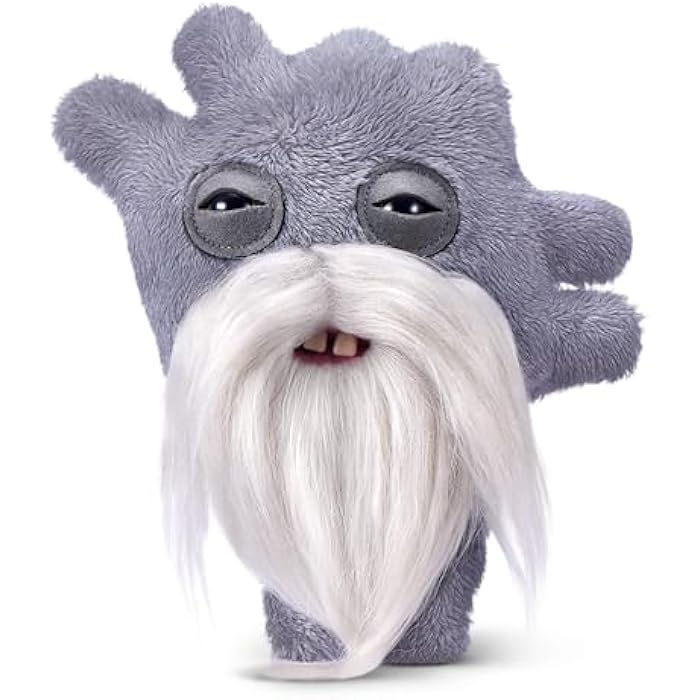 Fuggler Old Fogies 9-Inch Plush Toy (Captain Cardiac) by ZURU – Funny Ugly Monster Stuffed Animal with Human-Like Teeth, Collectible Plush for Kids, Tweens, Teens, Adults &amp; Weird Toy Lovers