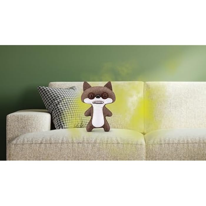 Fuggler Fart Face 9-inch Assortment Series 1 (Suspicious Fox - Chase) by ZURU, Funny Ugly Monster Plush Toy