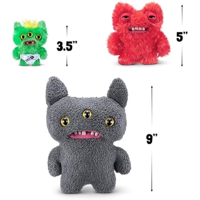 Fuggler Fugg Family by ZURU Funny Ugly Monster, Plush, Collectible, Toy (Reeko)