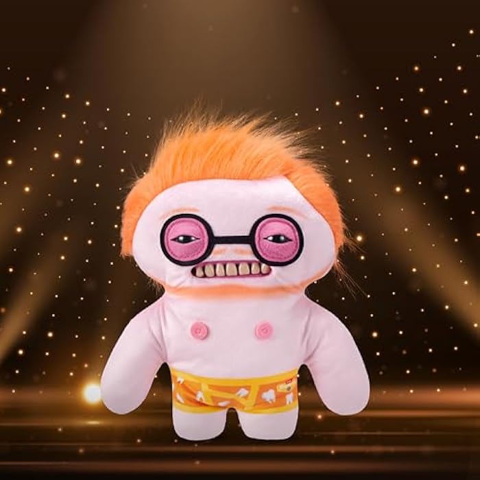 Fuggler Fugg Stars 9-Inch Plush Toy (Gunky Goober) by ZURU – Funny Ugly Monster Stuffed Animal with Human-Like Teeth, Collectible Plush for Kids, Tweens, Teens, Adults &amp; Plush Fans