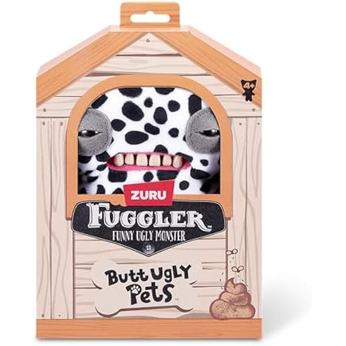 Fuggler Butt Ugly Pets 9-inch Series 1 by ZURU, Funny Ugly Monster Plush Toy (Annoyed Alien Dog, Cheeky Chonky Hamster)
