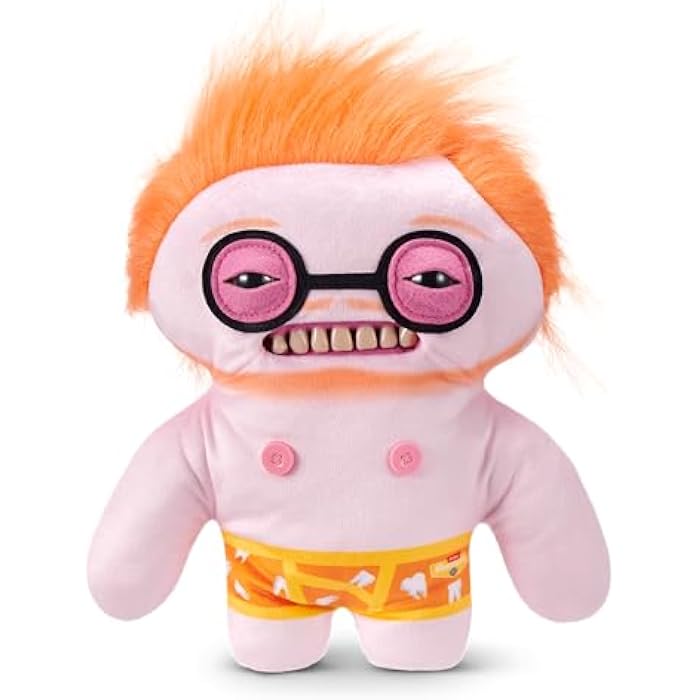 Fuggler Fugg Stars 9-Inch Plush Toy (Gunky Goober) by ZURU – Funny Ugly Monster Stuffed Animal with Human-Like Teeth, Collectible Plush for Kids, Tweens, Teens, Adults &amp; Plush Fans