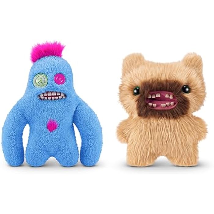 Fuggler Hairy Fuggs 9-inch Series 1 by ZURU, Funny Ugly Monster Plush Toy
