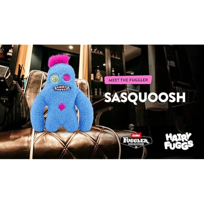 Fuggler Hairy Fuggs 9-inch Series 1 by ZURU, Funny Ugly Monster Plush Toy