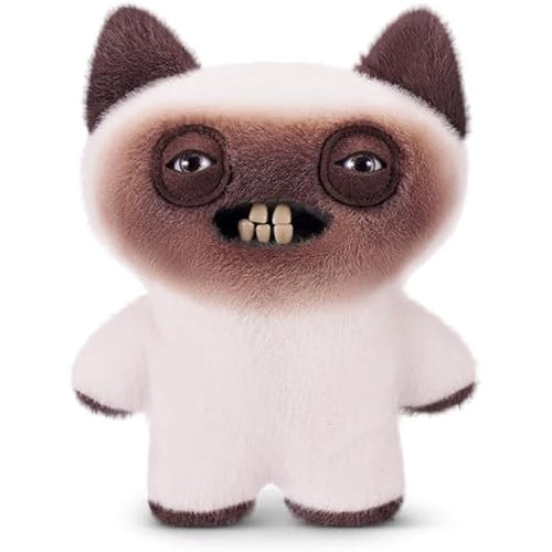 Fuggler Alley Cats 9-Inch Plush Toy (Yawper) by ZURU – Funny Ugly Monster Stuffed Animal with Human-Like Teeth, Collectible Plush for Kids, Tweens, Teens, Adults &amp; Cat-Loving Weirdos