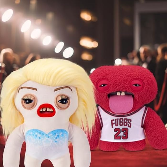 Fuggler Fugg Stars 9-Inch Plush Toy (Fleeting Fartlet) by ZURU – Funny Ugly Monster Stuffed Animal with Human-Like Teeth, Collectible Plush for Kids, Tweens, Teens, Adults &amp; Plush Fans