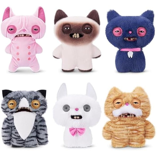 Fuggler Alley Cats 9-Inch Plush Toy (Stinkface) by ZURU – Funny Ugly Monster Stuffed Animal with Human-Like Teeth, Collectible Plush for Kids, Tweens, Teens, Adults &amp; Cat-Loving Weirdos