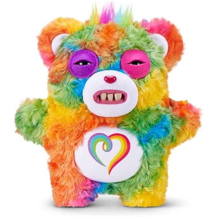 Fuggler Care Bears 9-Inch Plush Toy (Togetherness Bear) by ZURU – Funny Ugly Monster Stuffed Animal with Human-Like Teeth, Collectible Plush for Kids, Tweens, Teens, Adults &amp; Crossover Fans