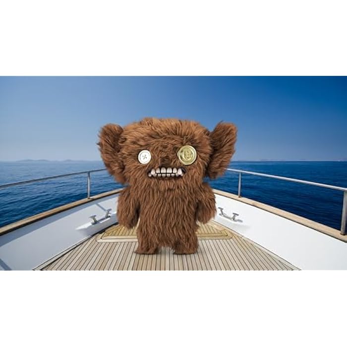 Fuggler Gold Fuggs by ZURU Funny Ugly Monster, Plush, Collectible, Toy (Grumpy Grumps - Eyes)