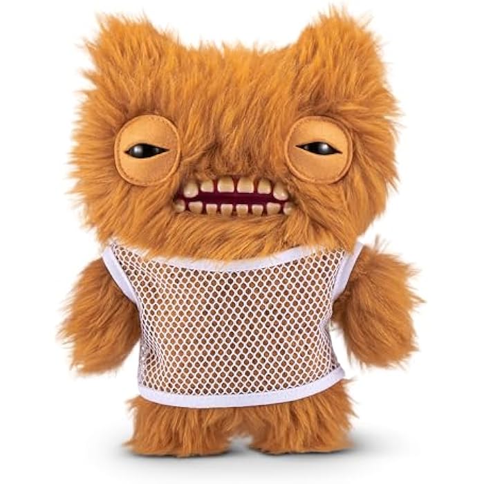 Fuggler Vacay Vibes by ZURU, Funny Ugly Monster, Plush, Collectible, Toy (Munch Munch - Ginger)