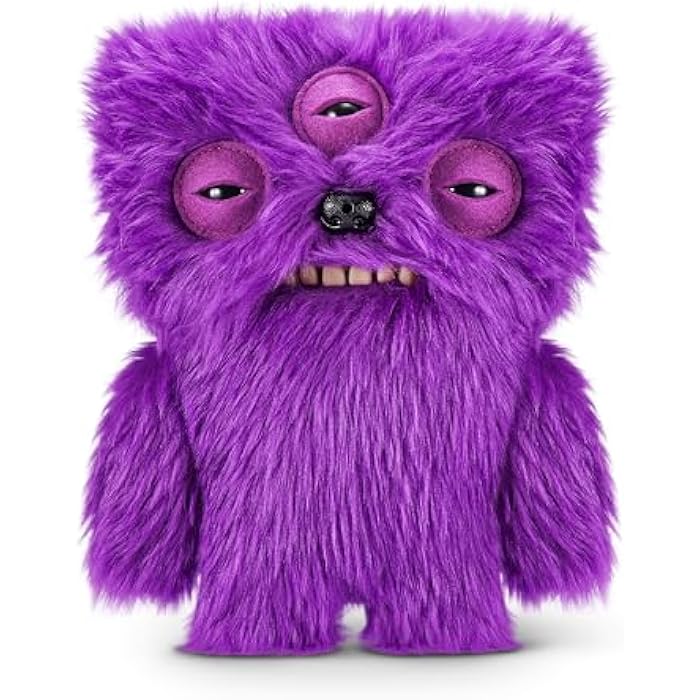 Fuggler Fart Face 9-inch Assortment Series 1 (Alien - Long Pile) by ZURU, Funny Ugly Monster Plush Toy
