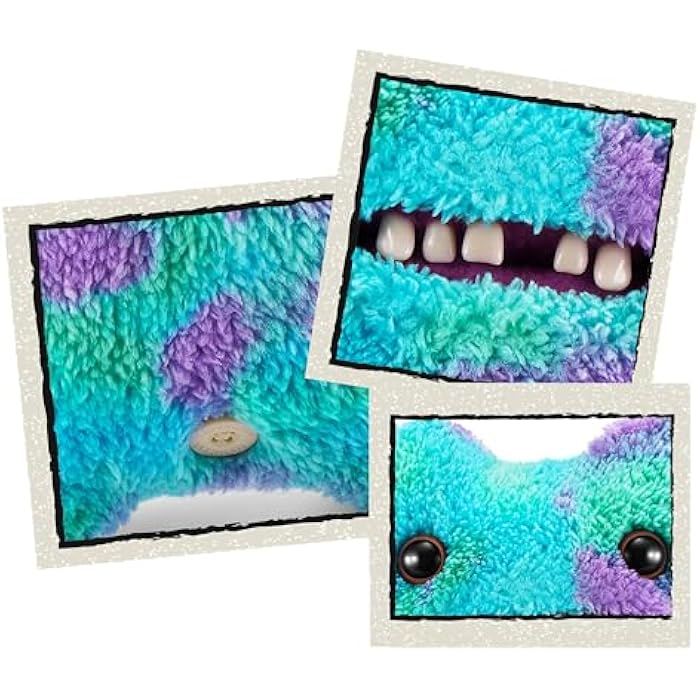 Fuggler Laboratory Misfits by ZURU Funny Ugly Monster, Plush, Collectible, Silly, Toy (MC Goo)