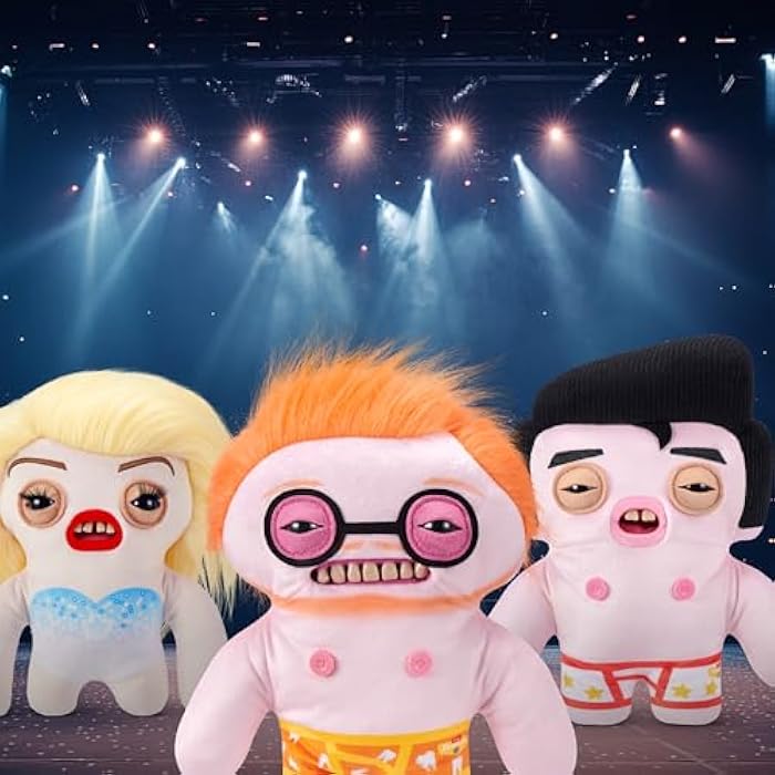 Fuggler Fugg Stars 9-Inch Plush Toy (Gunky Goober) by ZURU – Funny Ugly Monster Stuffed Animal with Human-Like Teeth, Collectible Plush for Kids, Tweens, Teens, Adults &amp; Plush Fans