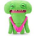 Fuggler Vacay Vibes by ZURU, Funny Ugly Monster, Plush, Collectible, Toy (Smiley O Riley - Green)