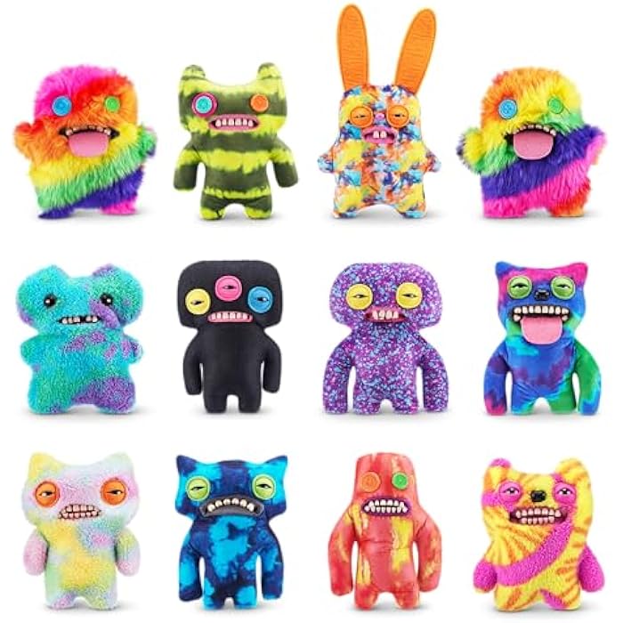 Fuggler Laboratory Misfits by ZURU Funny Ugly Monster, Plush, Collectible, Silly, Toy (MC Goo)