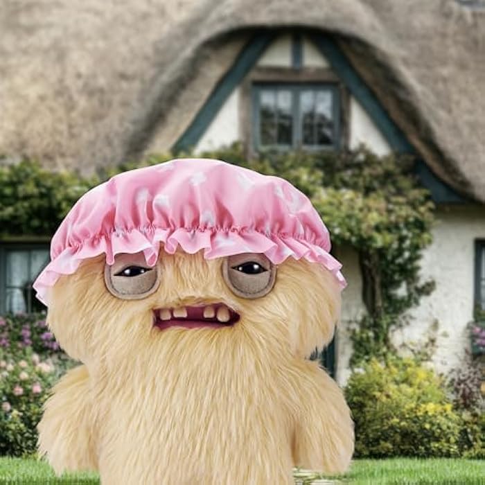 Fuggler Old Fogies 9-Inch Plush Toy (Gabby Gibbler) by ZURU – Funny Ugly Monster Stuffed Animal with Human-Like Teeth, Collectible Plush for Kids, Tweens, Teens, Adults &amp; Weird Toy Lovers